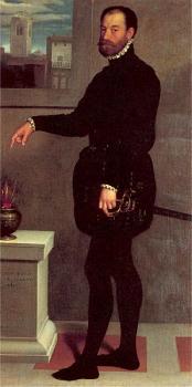 Giovanni Battista Moroni : The Count Pietro Secco-Suardo